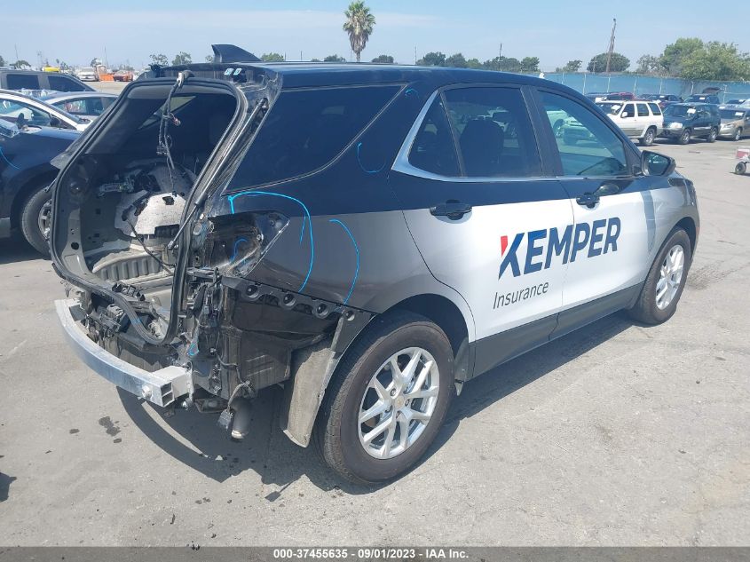 2022 CHEVROLET EQUINOX LT - 2GNAXJEV2N6118549