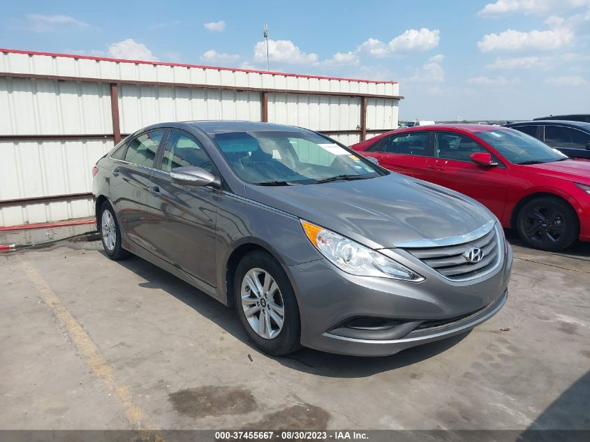 2014 HYUNDAI SONATA GLS - 5NPEB4AC7EH823793