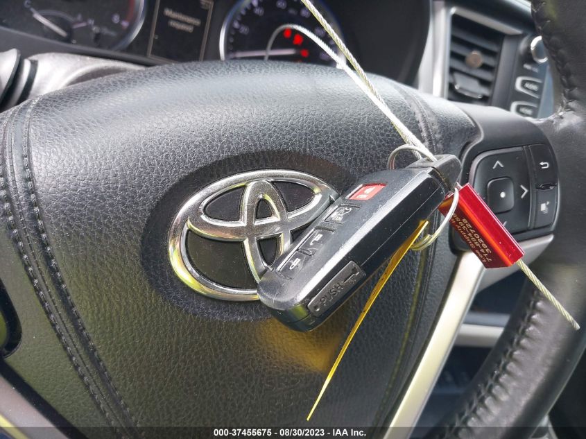 2014 TOYOTA HIGHLANDER XLE - 5TDJKRFH5ES069660