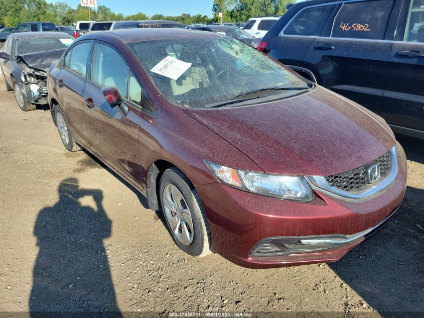 2015 HONDA CIVIC SEDAN LX - 19XFB2F56FE081363