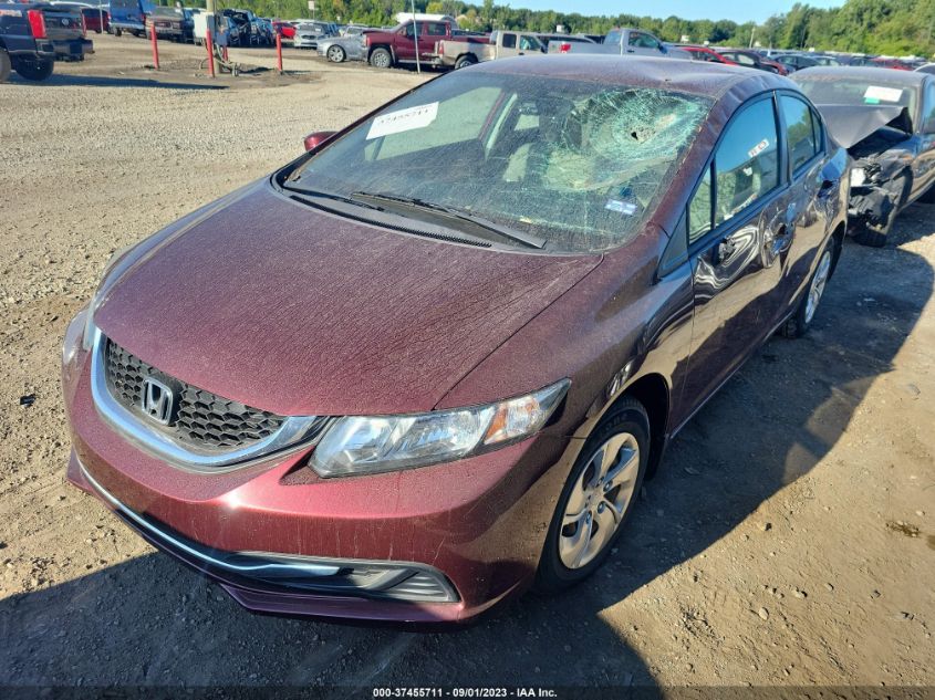 2015 HONDA CIVIC SEDAN LX - 19XFB2F56FE081363