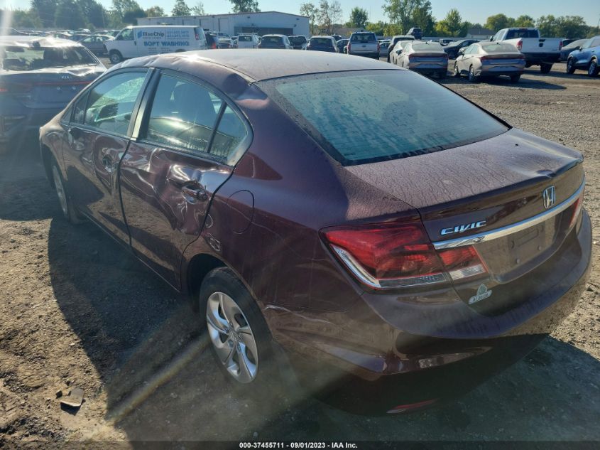 2015 HONDA CIVIC SEDAN LX - 19XFB2F56FE081363