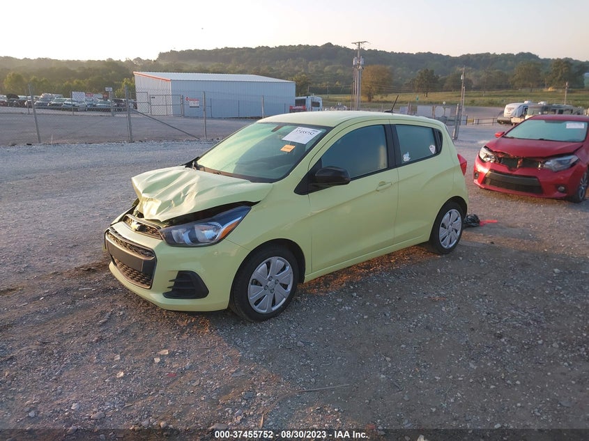 VIN KL8CB6SA2JC440911 2018 CHEVROLET SPARK LS