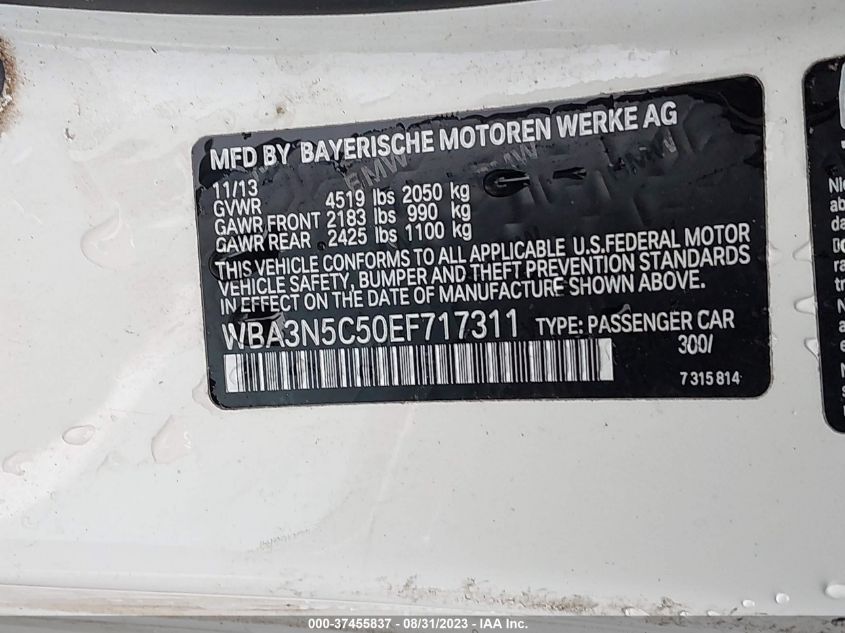 2014 BMW 4 SERIES 428I XDRIVE - WBA3N5C50EF717311