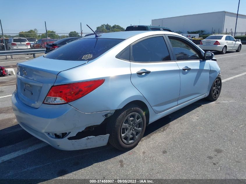 2013 HYUNDAI ACCENT GLS - KMHCT4AE8DU286891