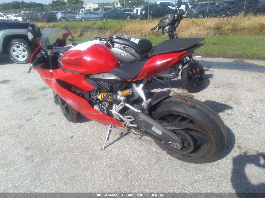 2014 DUCATI SUPERBIKE 899 PANIGALE ZDM14BUW2EB016882