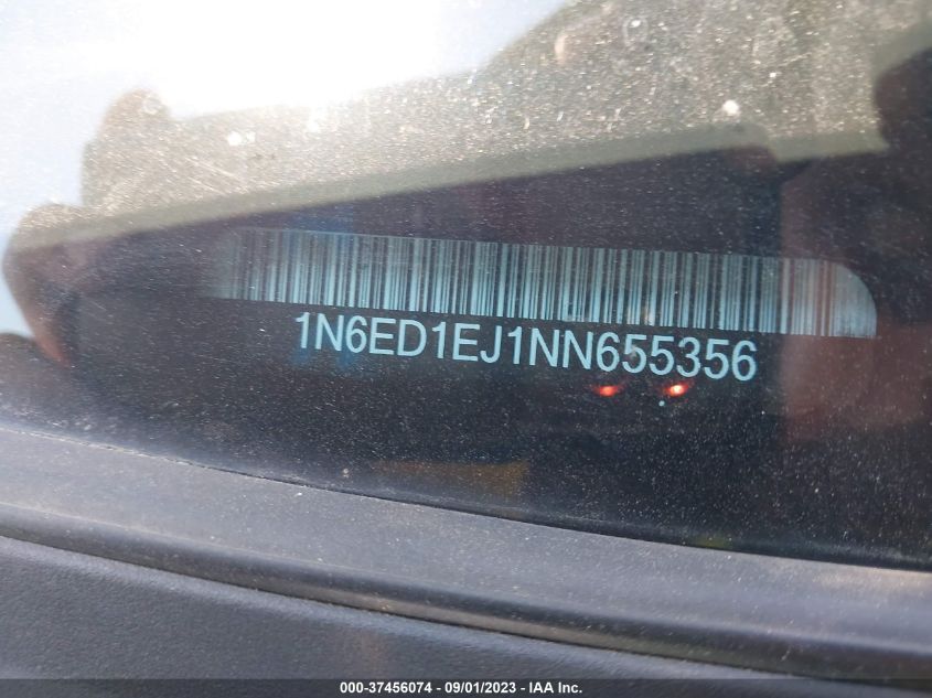 2022 NISSAN FRONTIER SV - 1N6ED1EJ1NN655356