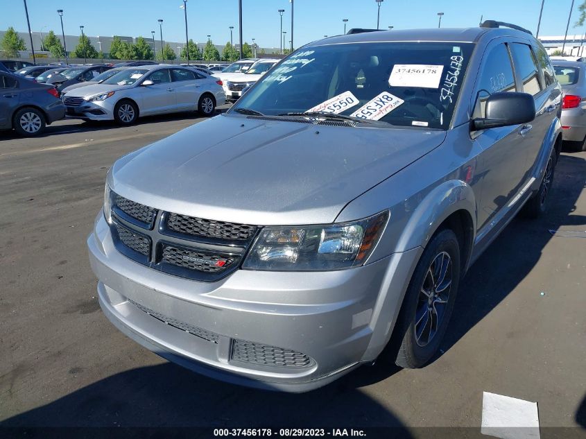 2018 DODGE JOURNEY SE - 3C4PDCAB4JT443129