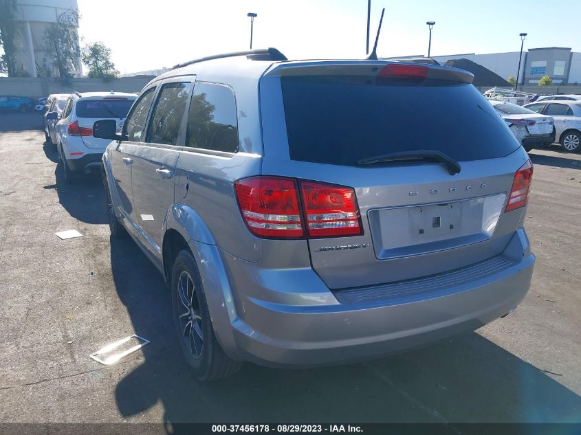 2018 DODGE JOURNEY SE - 3C4PDCAB4JT443129