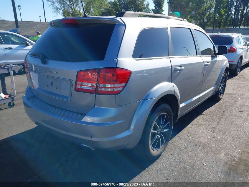 2018 DODGE JOURNEY SE - 3C4PDCAB4JT443129