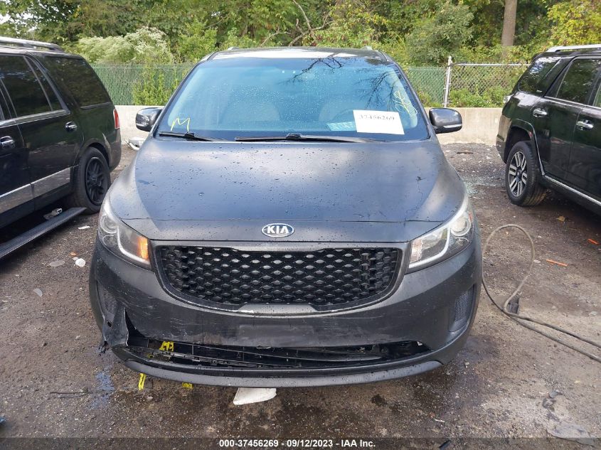 2016 KIA SEDONA LX - KNDMB5C15G6133597