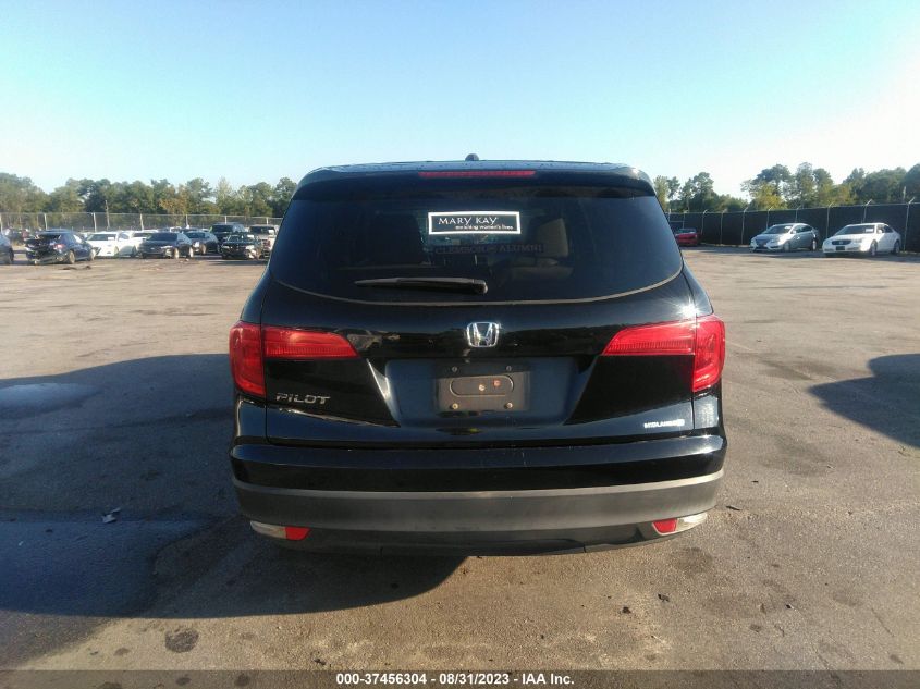 2017 HONDA PILOT EX-L - 5FNYF5H57HB025926