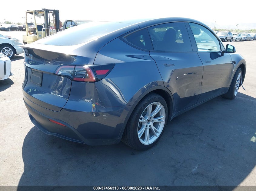 VIN 7SAYGDEE9NA015566 2022 TESLA MODEL Y LONG RANGE