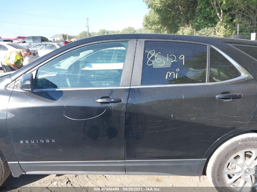 2021 CHEVROLET EQUINOX LT - 2GNAXUEV8M6127031