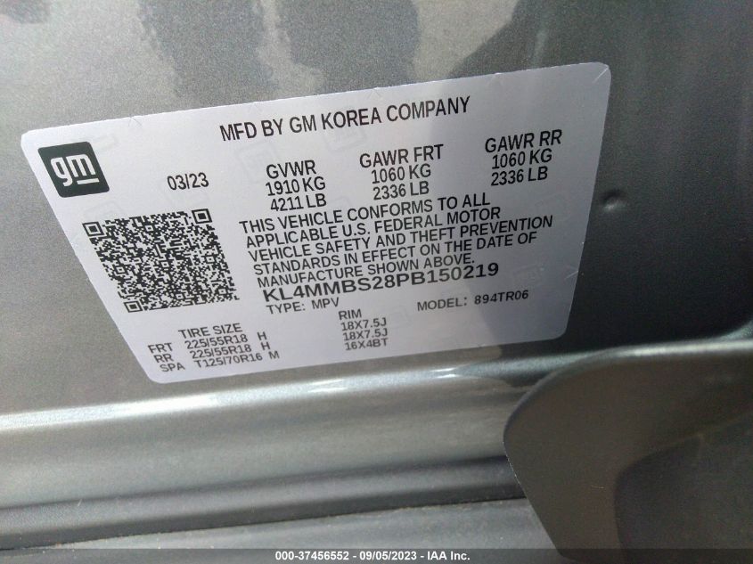 2023 BUICK ENCORE GX PREFERRED - KL4MMBS28PB150219