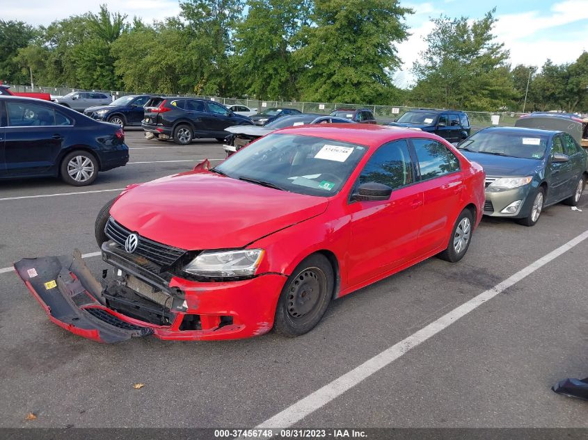 2013 VOLKSWAGEN JETTA SEDAN S - 3VW2K7AJ0DM281977