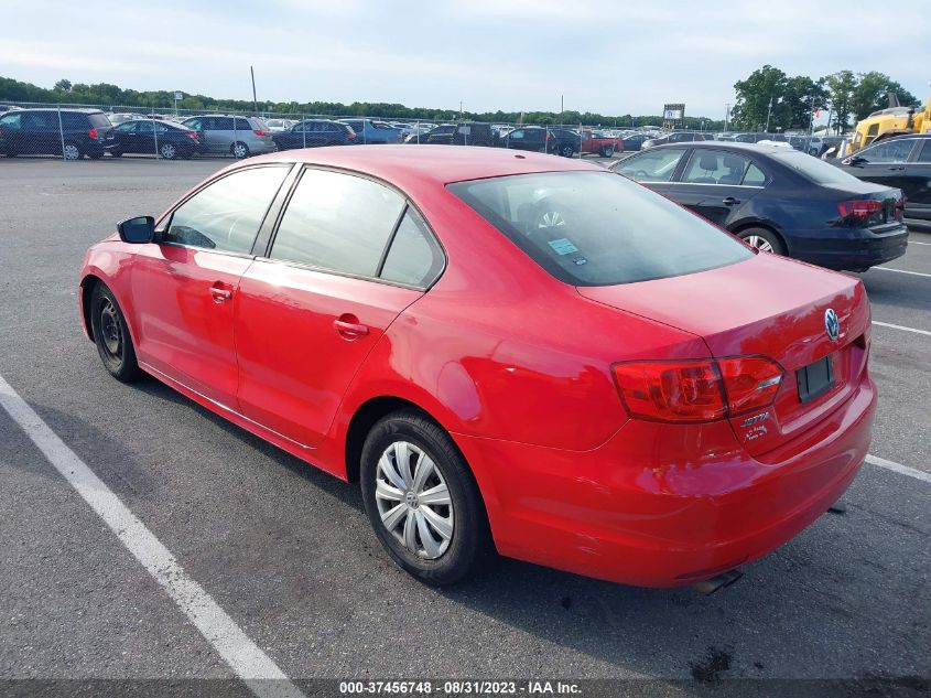 2013 VOLKSWAGEN JETTA SEDAN S - 3VW2K7AJ0DM281977