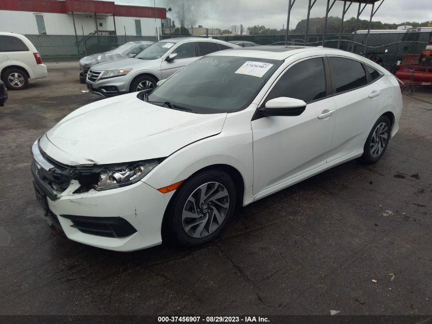2018 HONDA CIVIC SEDAN EX - 19XFC2F78JE205141