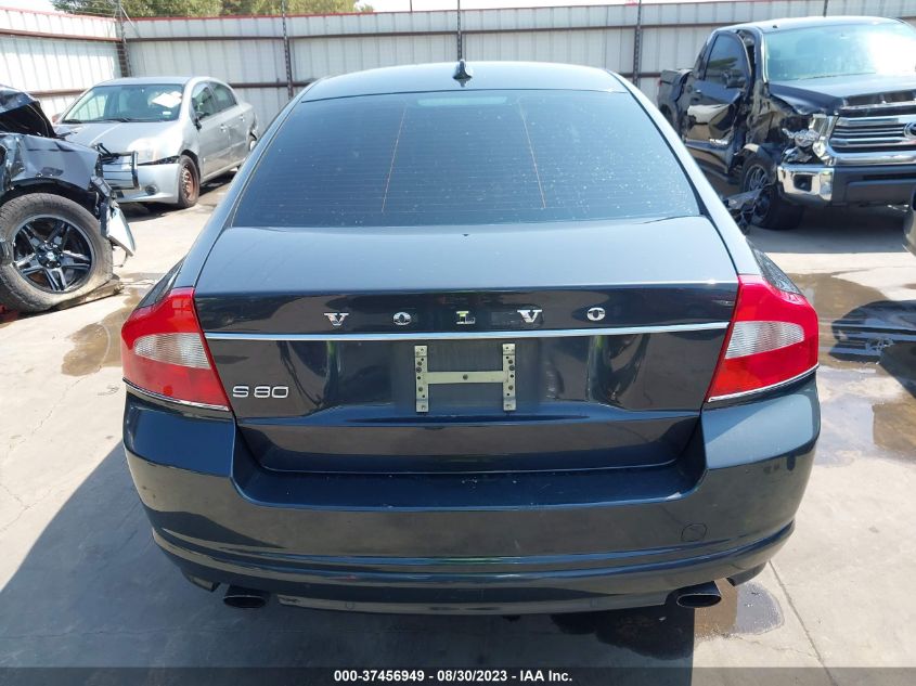 2013 VOLVO S80 3.2L YV1952AS3D1168200