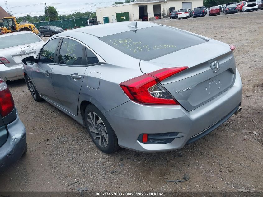 2017 HONDA CIVIC SEDAN EX - 19XFC2F78HE213024