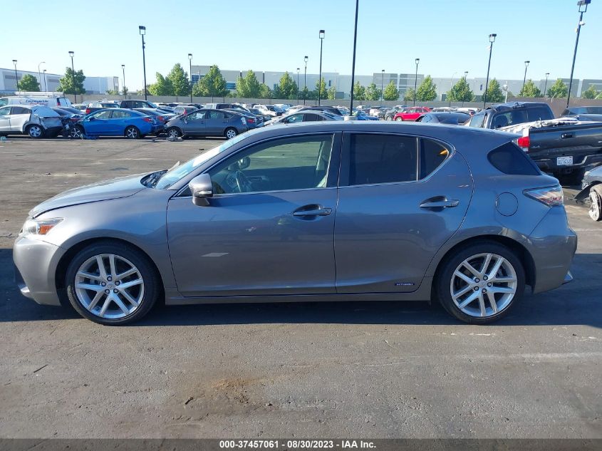 2014 LEXUS CT 200H HYBRID - JTHKD5BH4E2199142