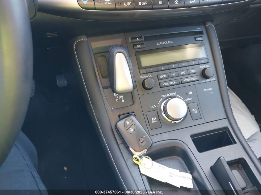 2014 LEXUS CT 200H HYBRID - JTHKD5BH4E2199142