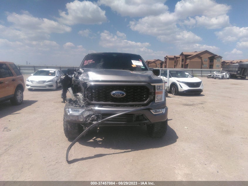 VIN 1FTFW1E58MFC45800 2021 FORD F-150 XL/XLT/LARIAT