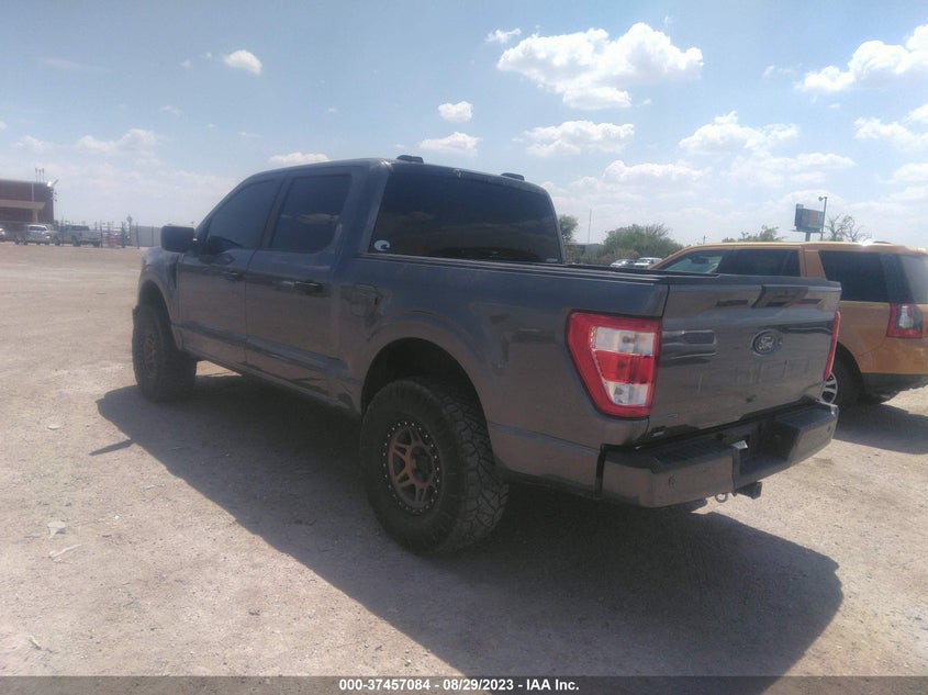 VIN 1FTFW1E58MFC45800 2021 FORD F-150 XL/XLT/LARIAT
