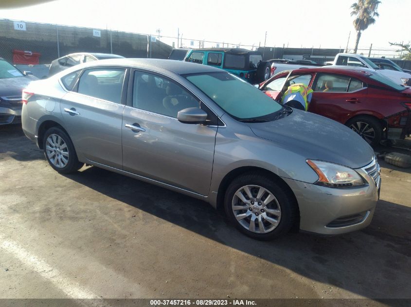 2014 NISSAN SENTRA S - 3N1AB7AP2EY265926