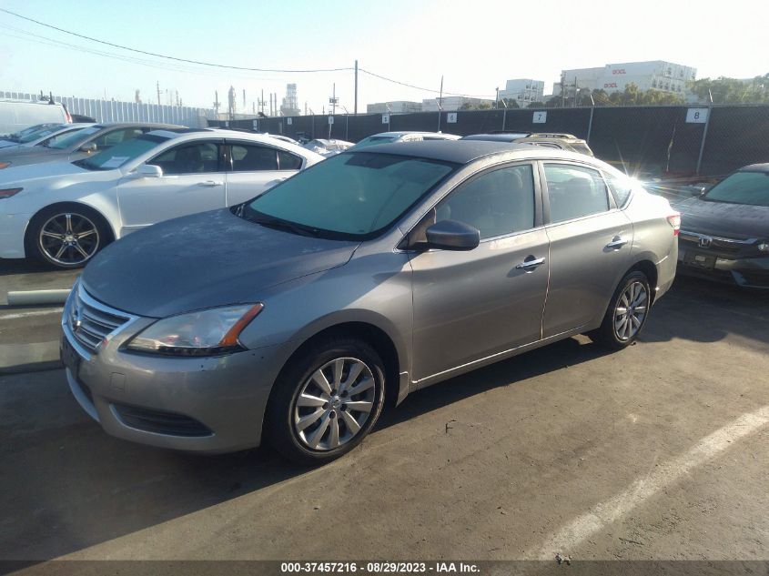 2014 NISSAN SENTRA S - 3N1AB7AP2EY265926