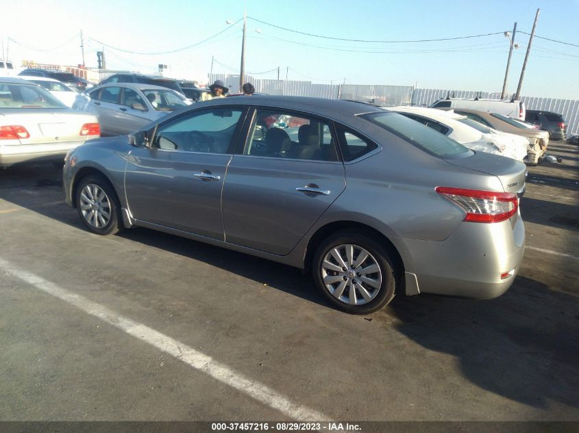 2014 NISSAN SENTRA S - 3N1AB7AP2EY265926