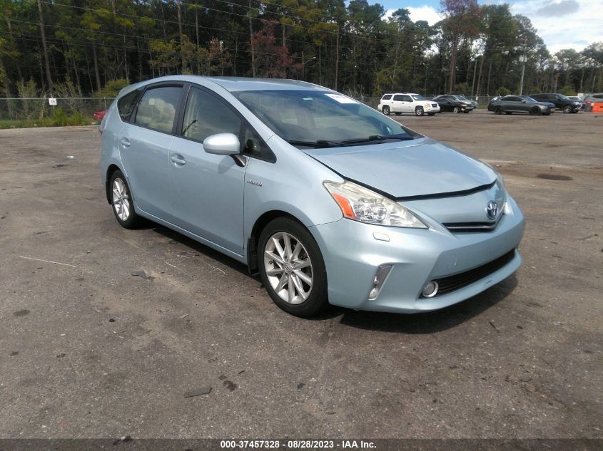 2014 TOYOTA PRIUS V TWO/THREE/FIVE - JTDZN3EU0E3297248