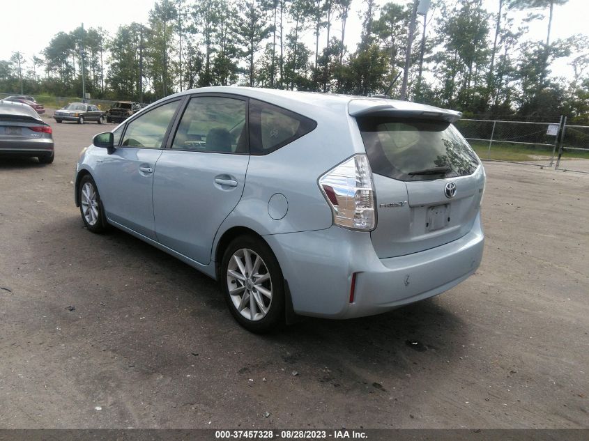 2014 TOYOTA PRIUS V TWO/THREE/FIVE - JTDZN3EU0E3297248