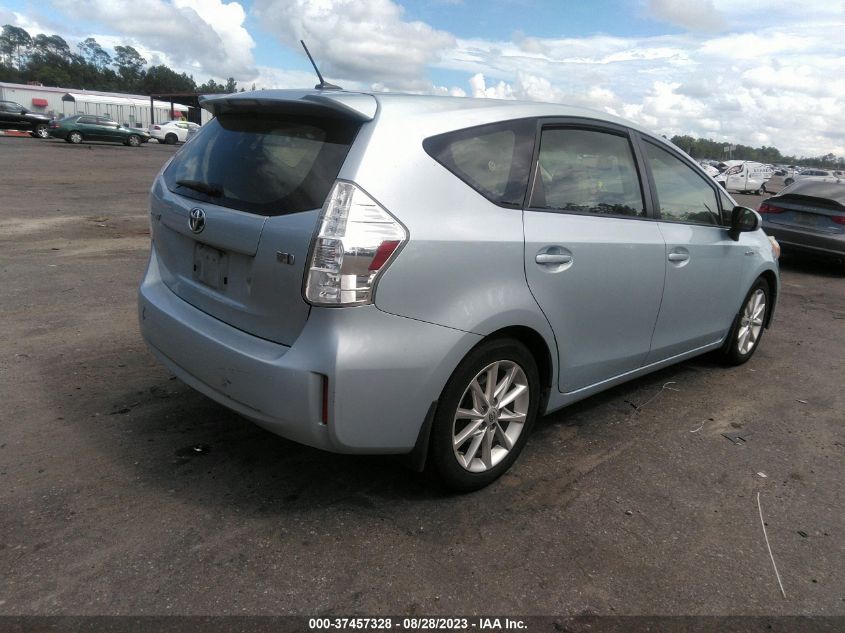 2014 TOYOTA PRIUS V TWO/THREE/FIVE - JTDZN3EU0E3297248