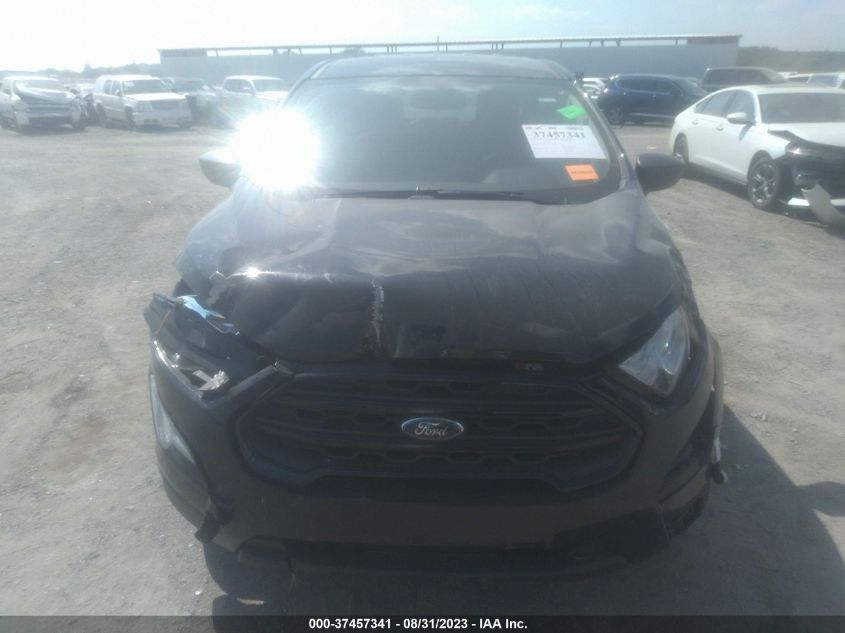 2022 FORD ECOSPORT S - MAJ6S3FLXNC463119