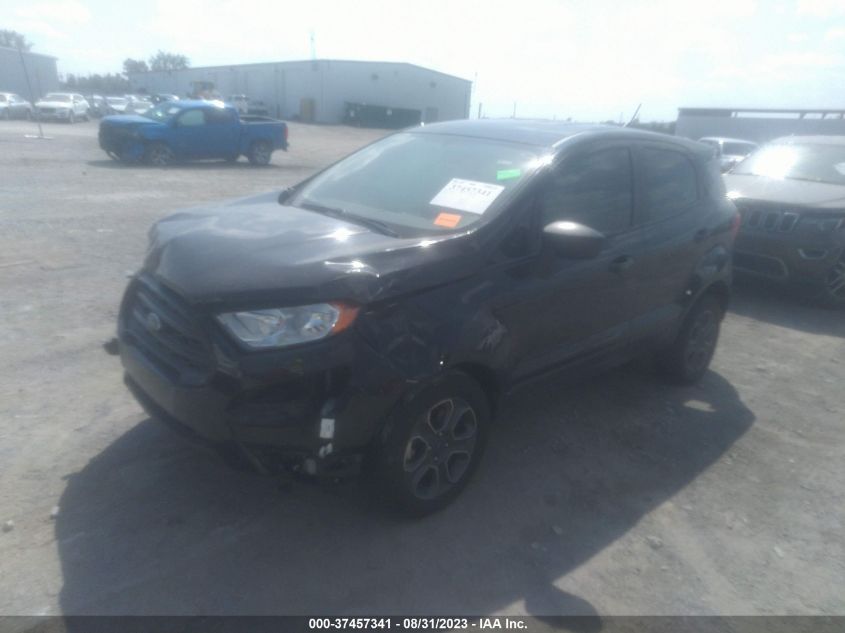 2022 FORD ECOSPORT S - MAJ6S3FLXNC463119