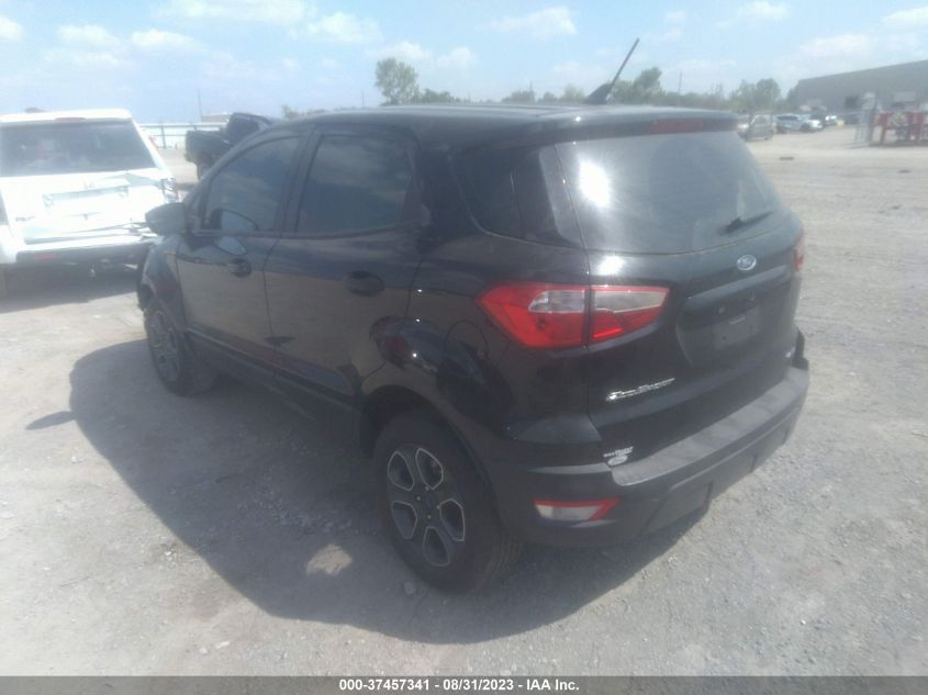2022 FORD ECOSPORT S - MAJ6S3FLXNC463119
