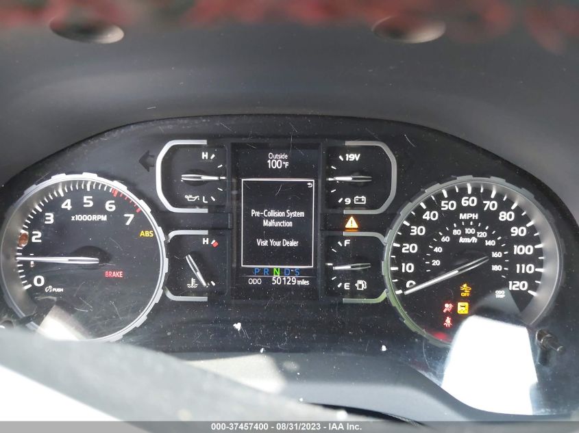2019 TOYOTA TUNDRA TRD PRO 5.7L V8 5TFDY5F10KX853869