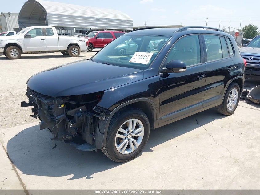 VIN WVGAV7AX5HK001103 2017 VOLKSWAGEN TIGUAN S