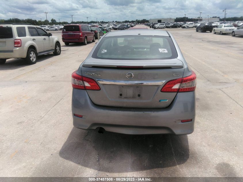 2013 NISSAN SENTRA SR - 3N1AB7APXDL787585