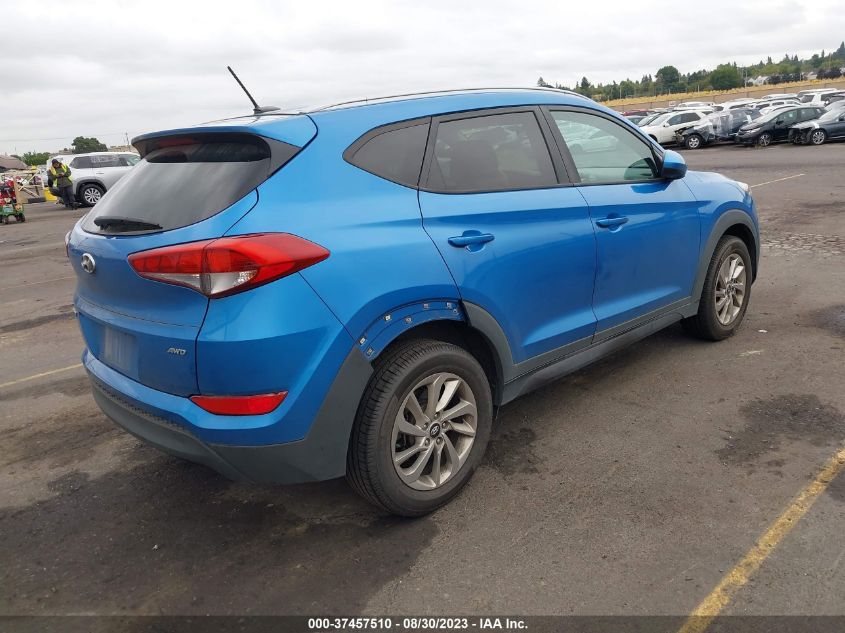 2016 HYUNDAI TUCSON SE - KM8J3CA42GU116006