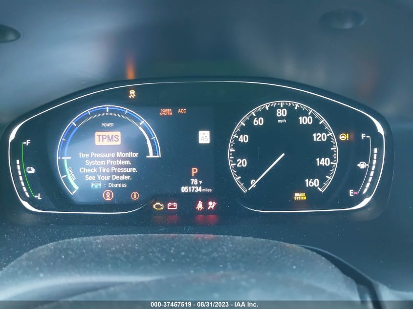 2020 HONDA INSIGHT EX - 19XZE4F50LE012552