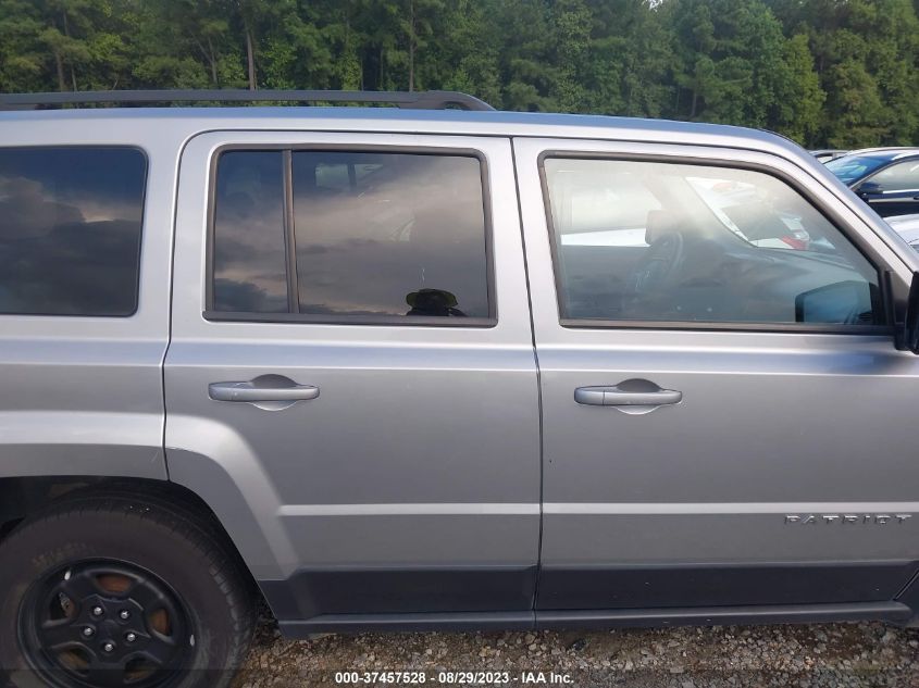 2015 JEEP PATRIOT SPORT - 1C4NJPBA6FD304730