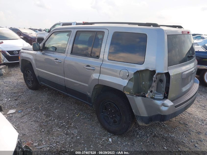 2015 JEEP PATRIOT SPORT - 1C4NJPBA6FD304730