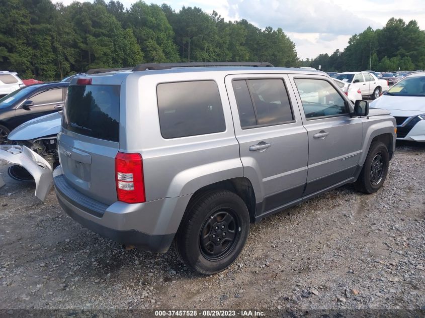2015 JEEP PATRIOT SPORT - 1C4NJPBA6FD304730