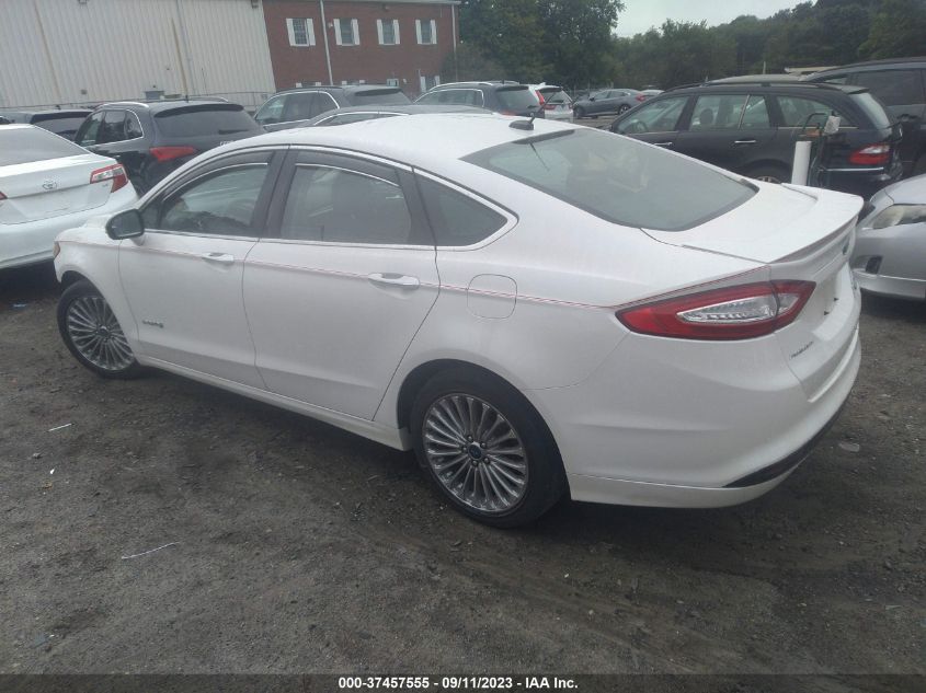 2014 FORD FUSION TITANIUM HYBRID - 3FA6P0RU5ER340530