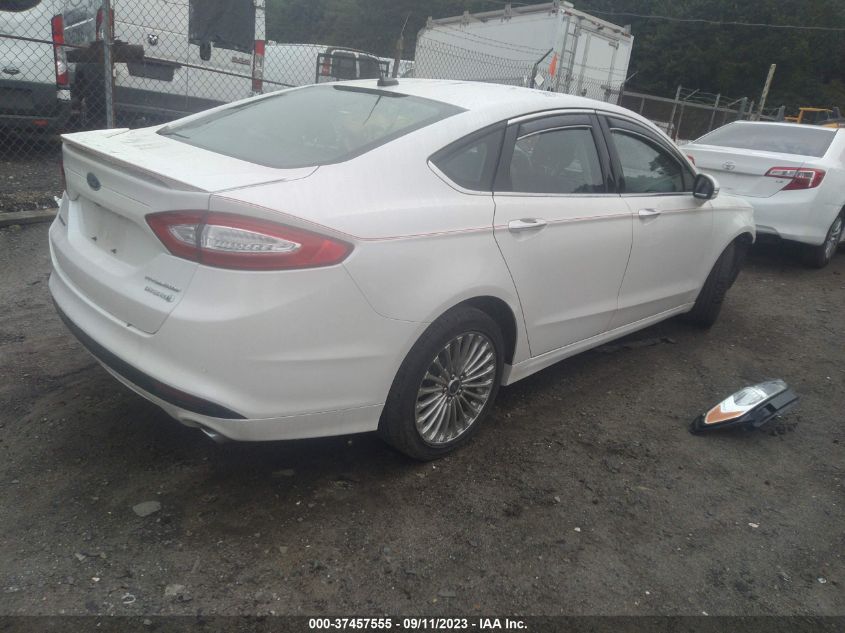 2014 FORD FUSION TITANIUM HYBRID - 3FA6P0RU5ER340530