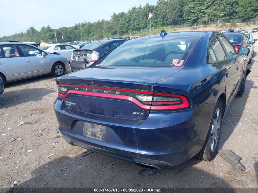 2015 DODGE CHARGER SXT - 2C3CDXJG6FH739243