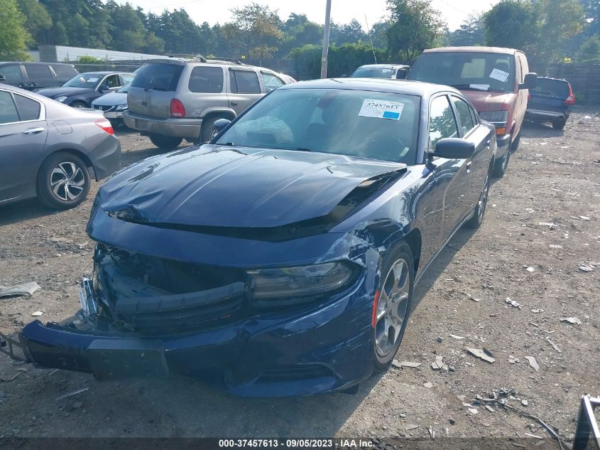2015 DODGE CHARGER SXT - 2C3CDXJG6FH739243