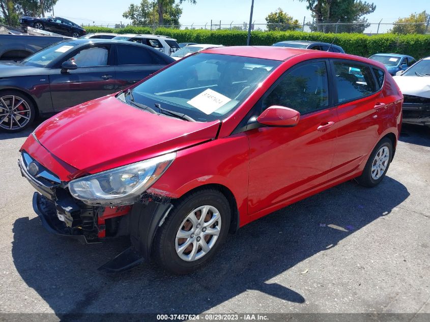 2014 HYUNDAI ACCENT GS - KMHCT5AE0EU170754